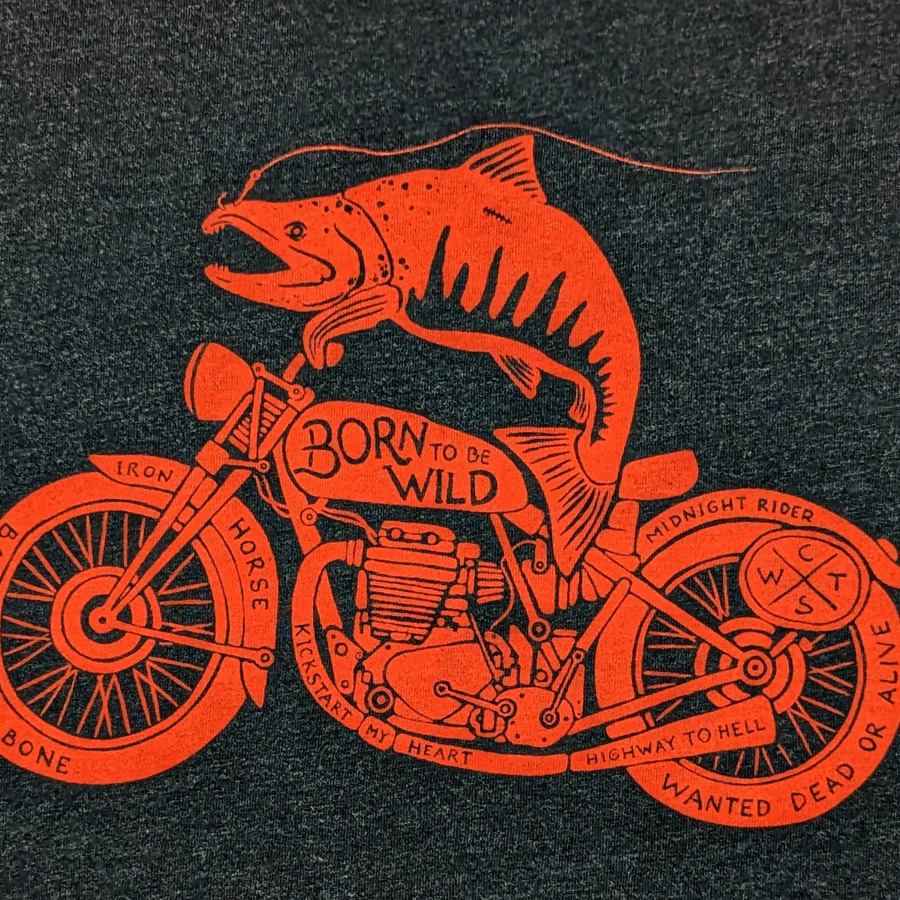 Adult Unisex Born to Be Wild T-shirt
