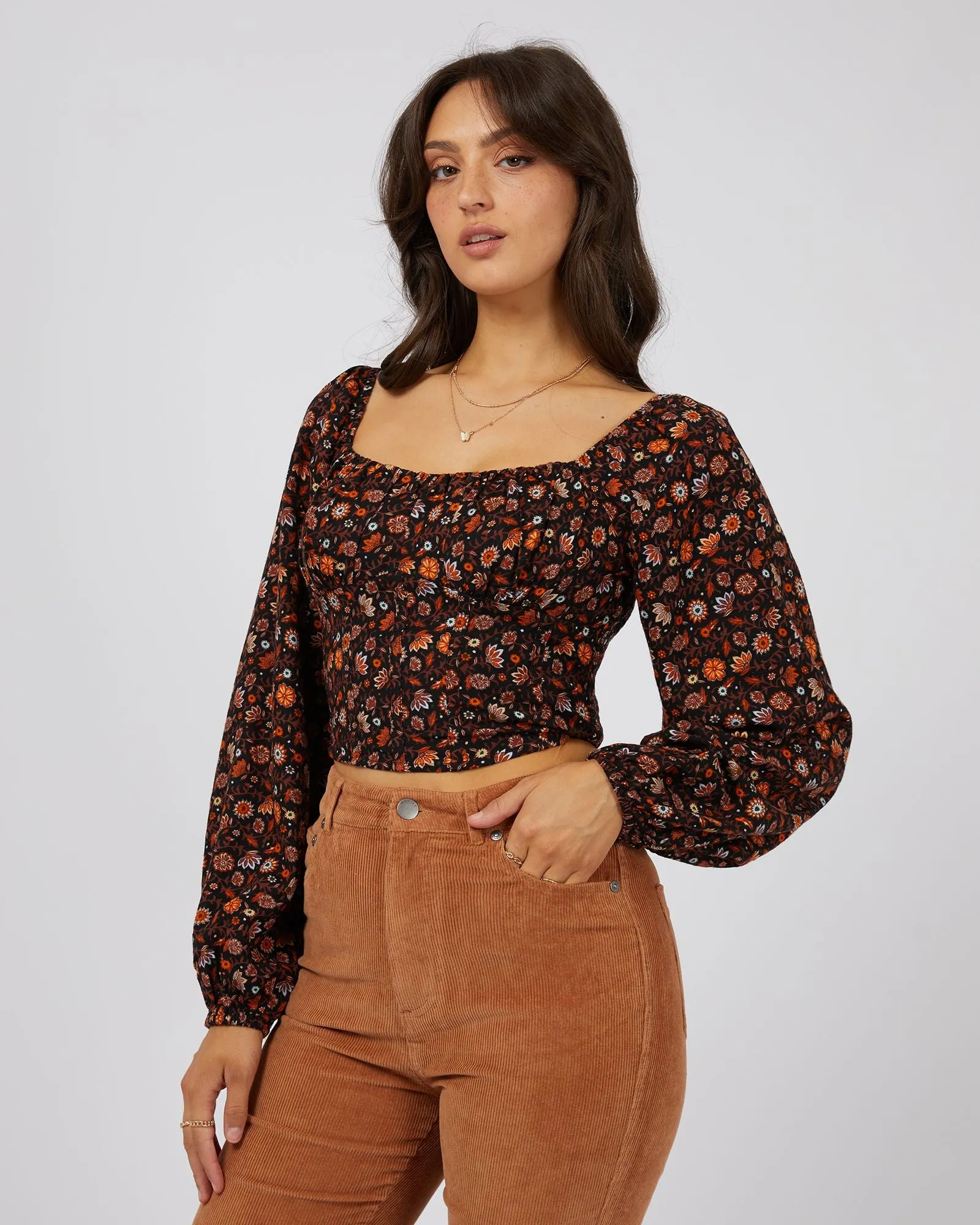 All About Eve Luna Floral Top
