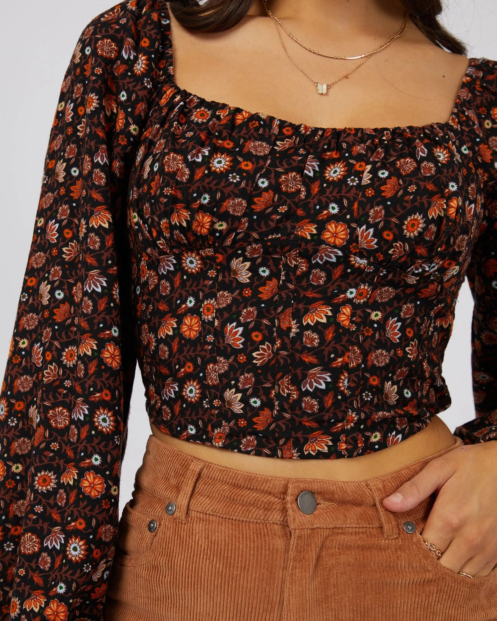 All About Eve Luna Floral Top