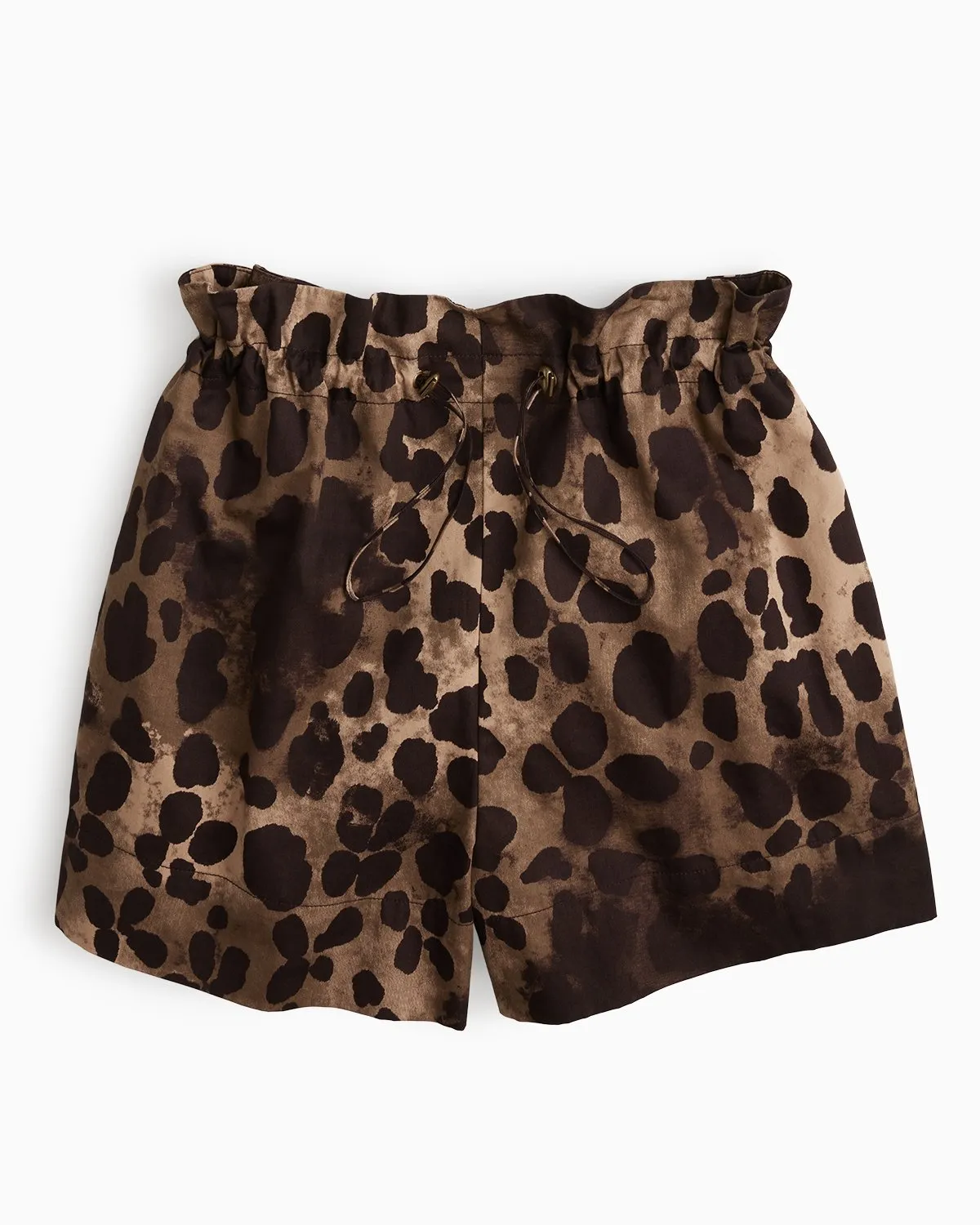 Ashley Print Paperbag Shorts