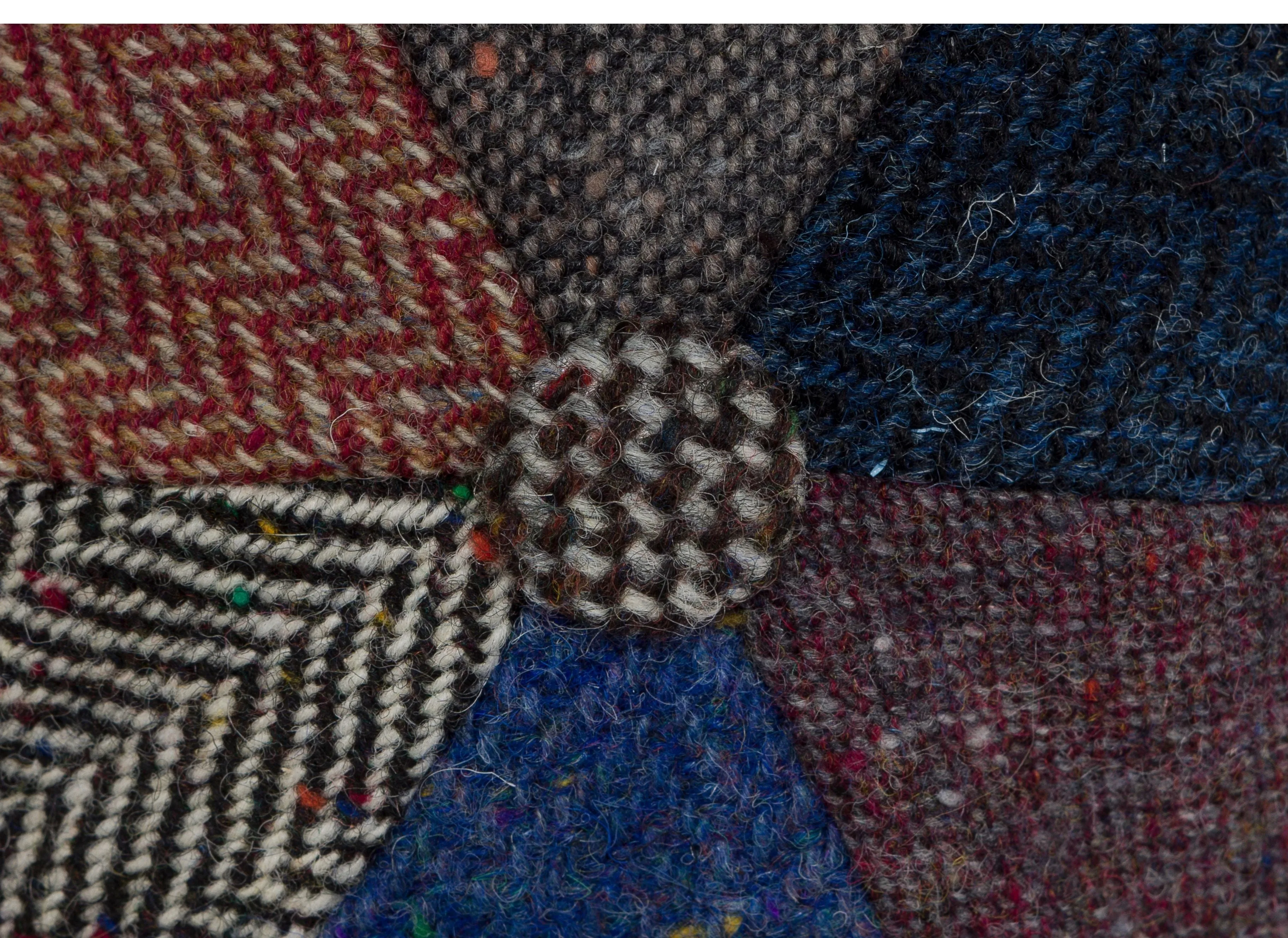 Baseball Cap Patchwork Tweed