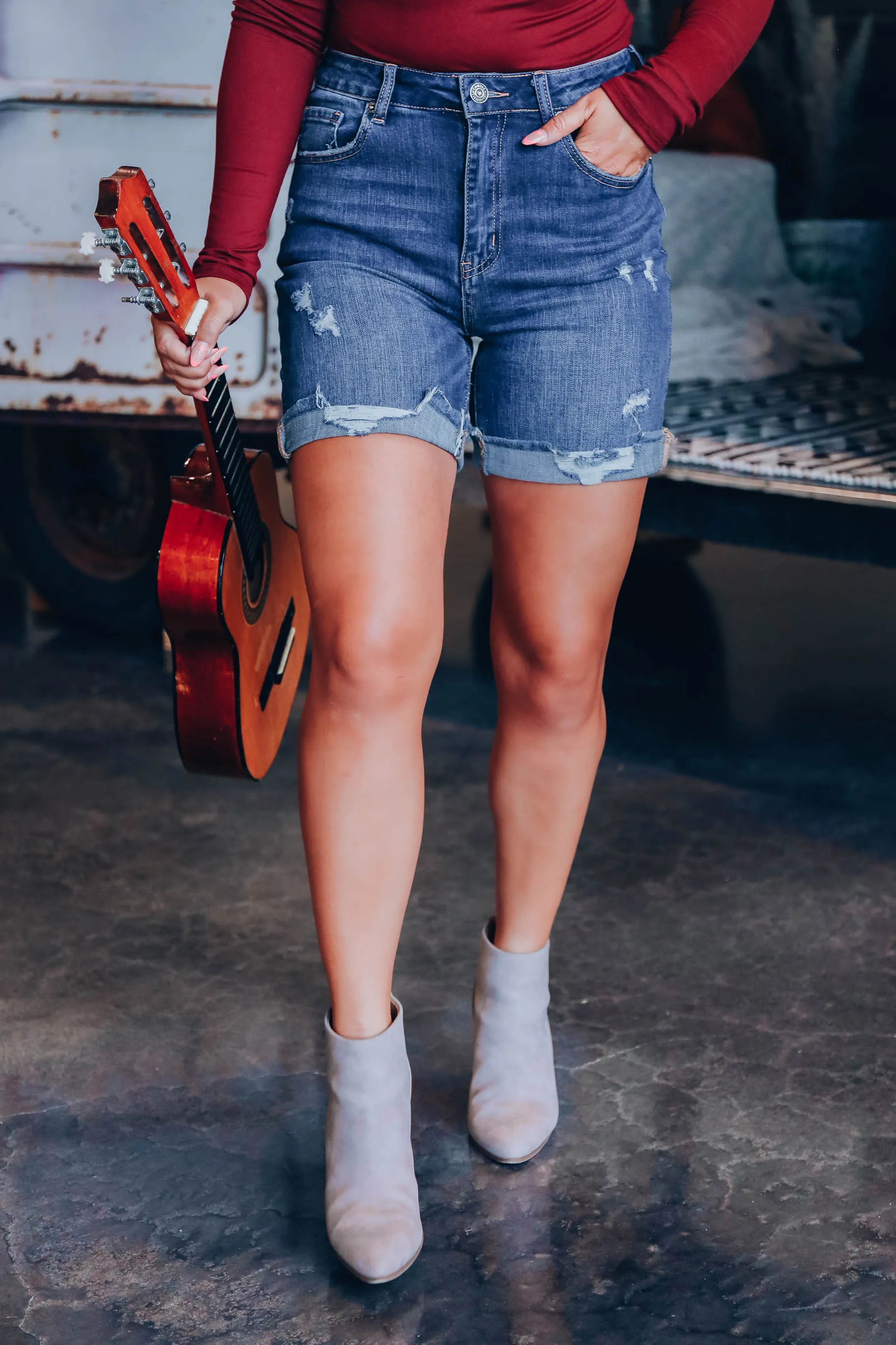Beau Bermuda Shorts - Dark
