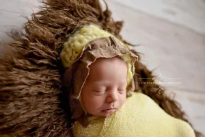 Brown Faux Flokati Furo