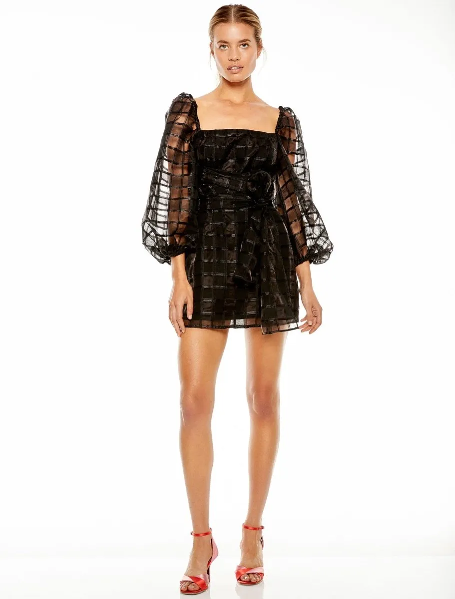 CHECK MATE MINI DRESS
