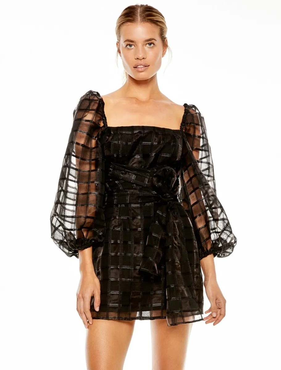 CHECK MATE MINI DRESS