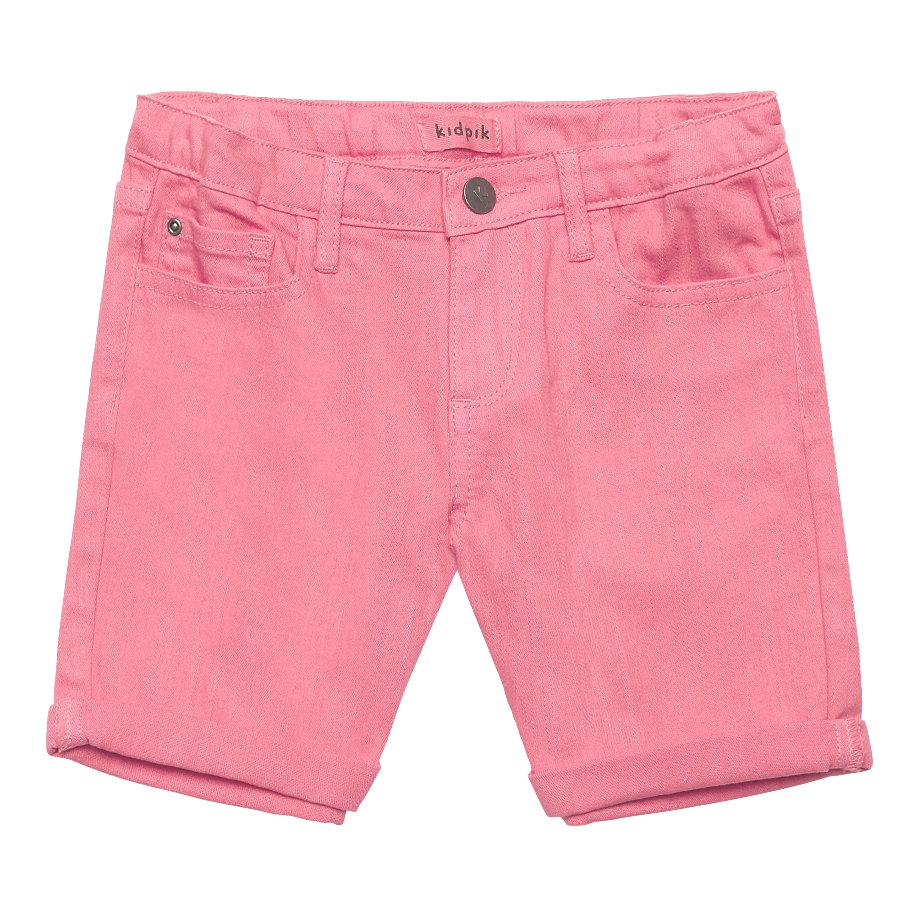 Colored Cuffed Bermuda