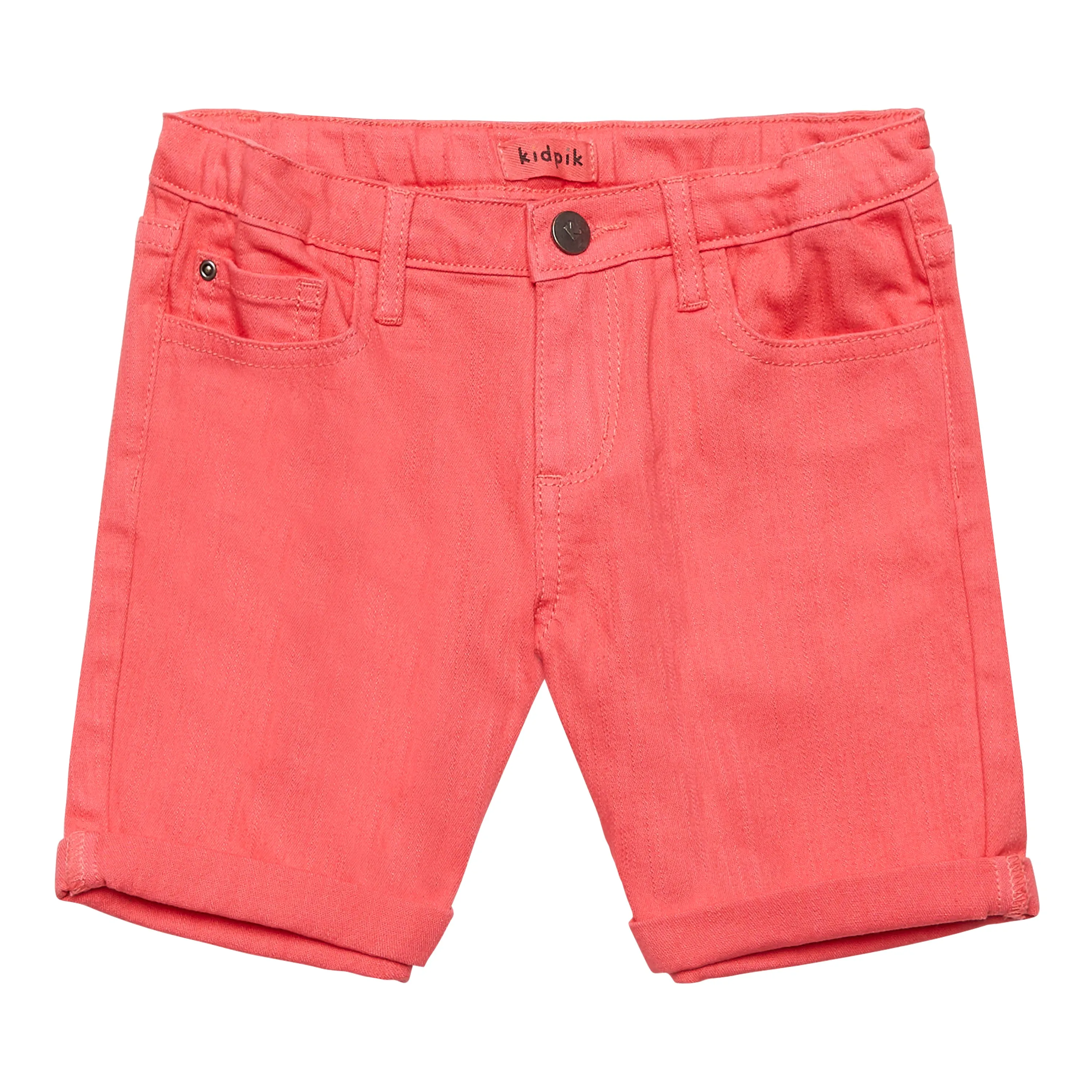 Colored Cuffed Bermuda