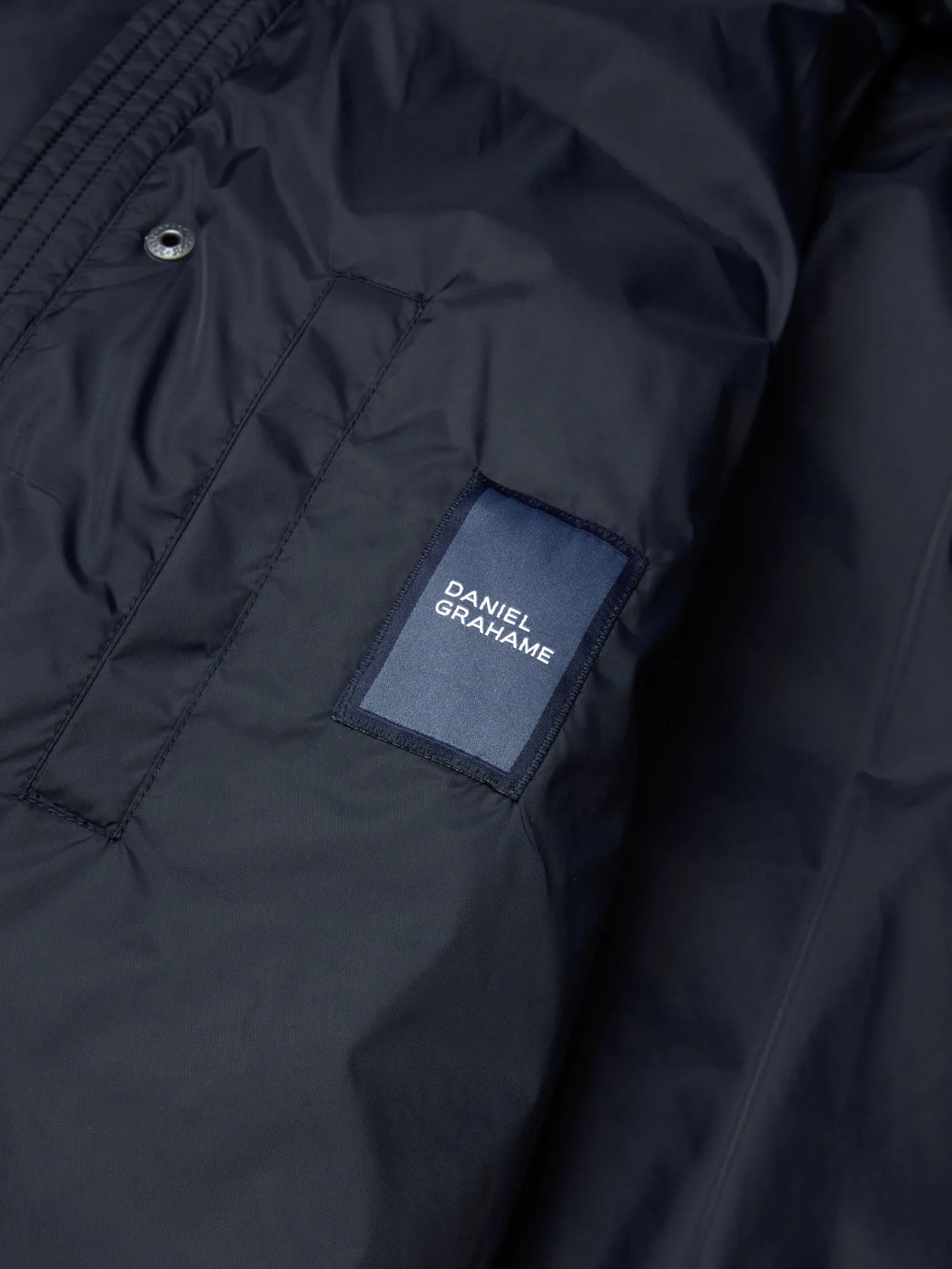 DANIEL GRAHAME Barnham Navy Casual Coat