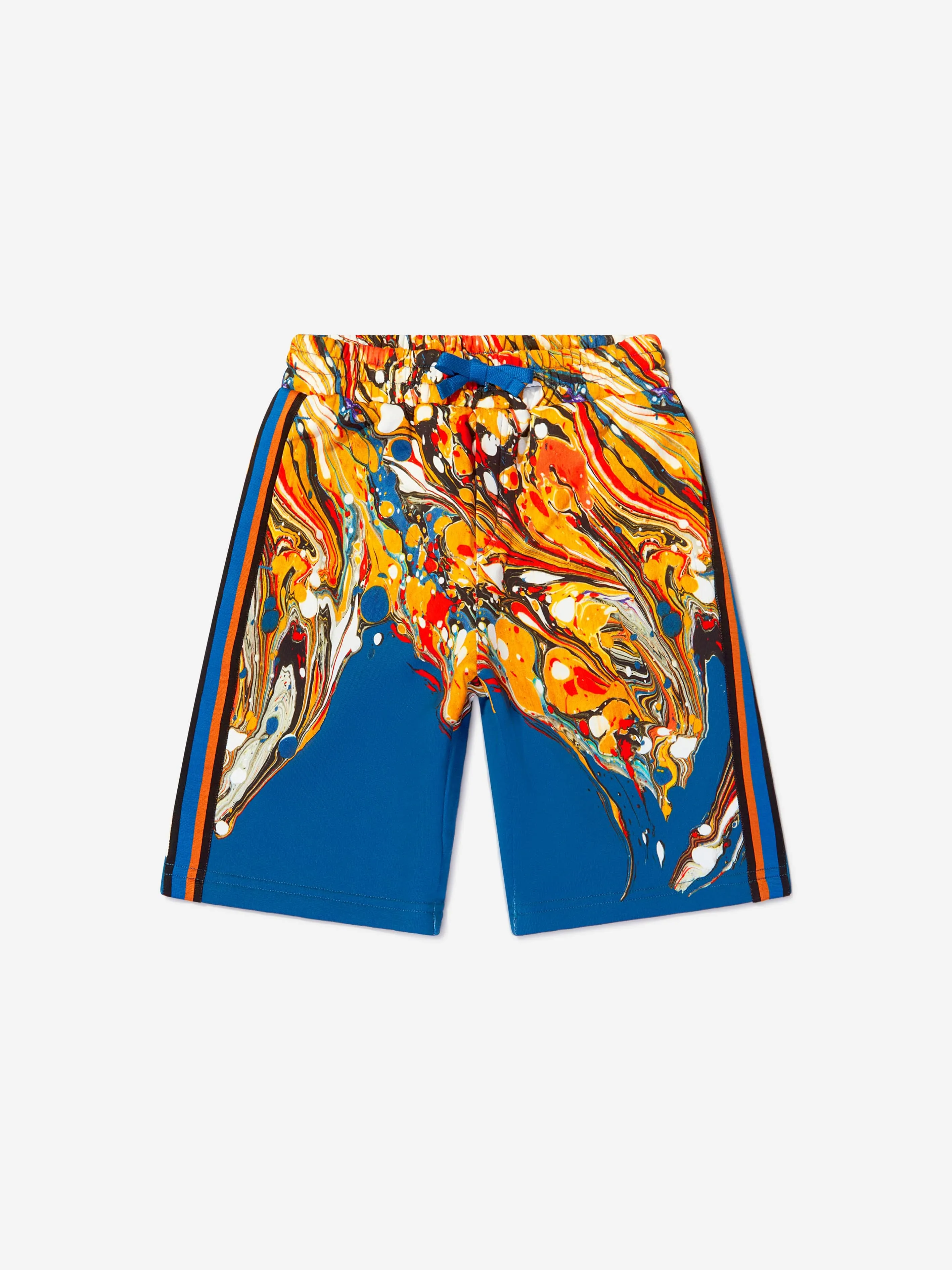Dolce & Gabbana Boys Cotton Marble Print bermuda Shorts