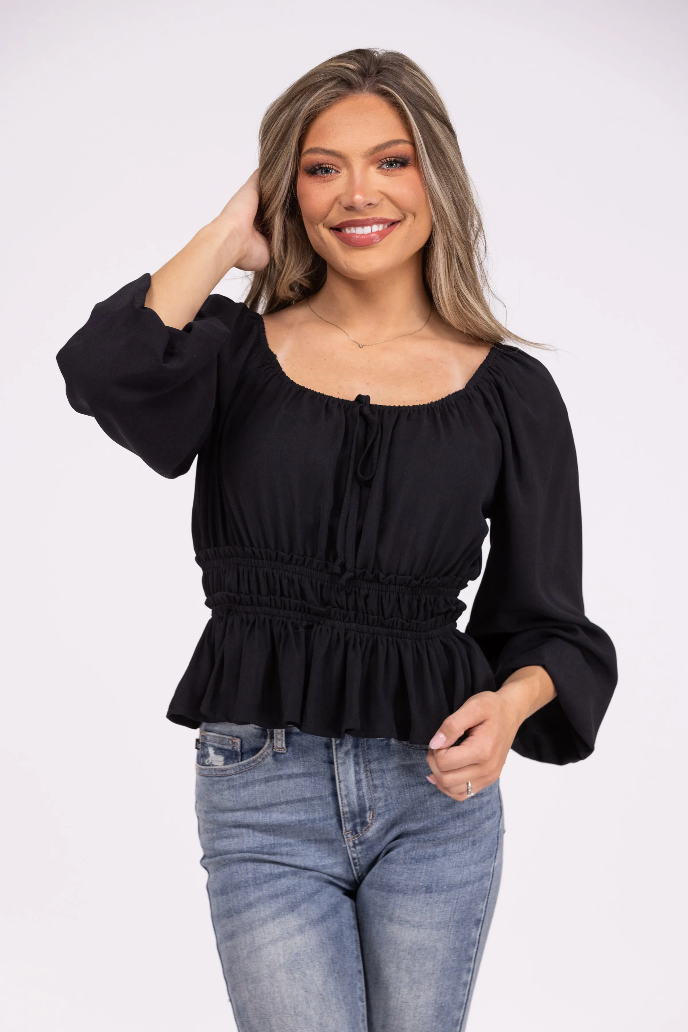 Eternal Romance Puff Sleeve Top