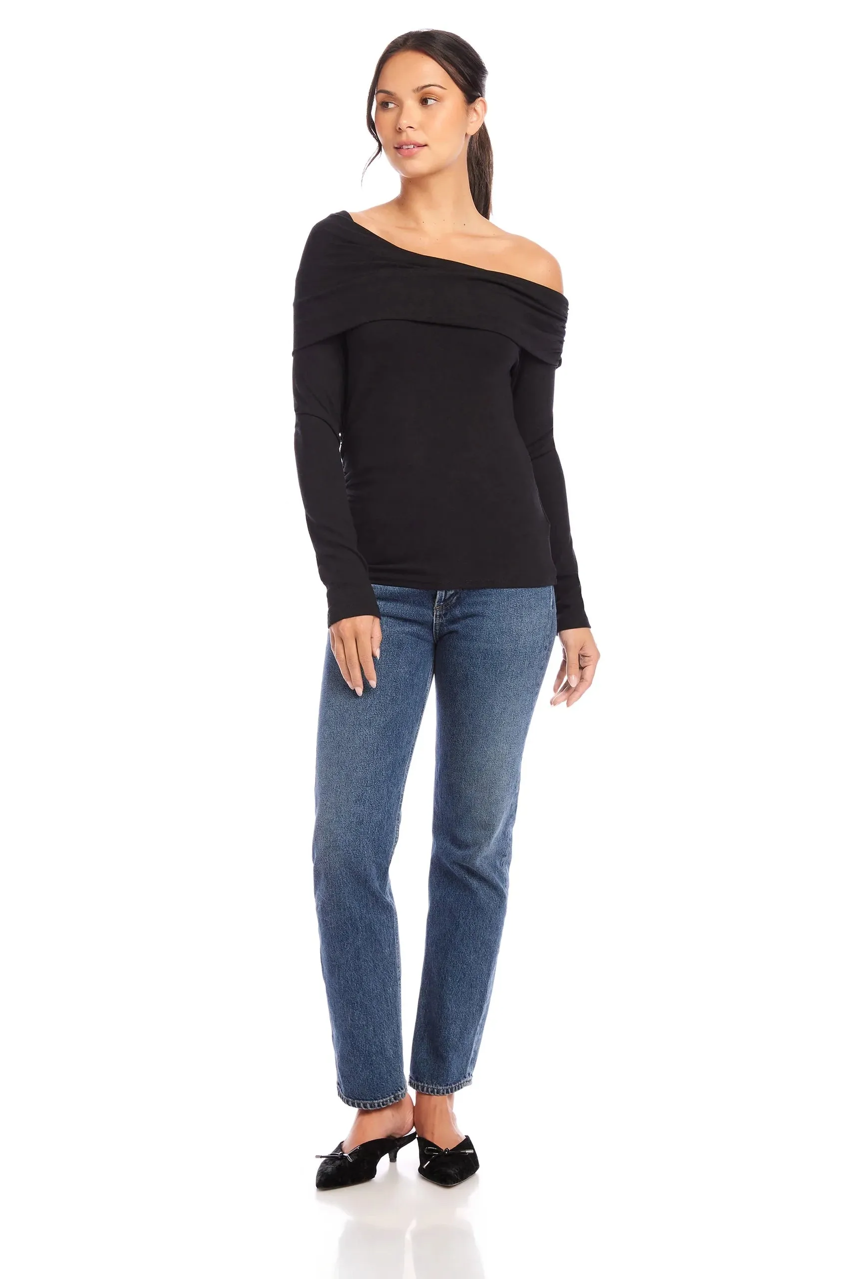 Fifteen Twenty One Shoulder Top