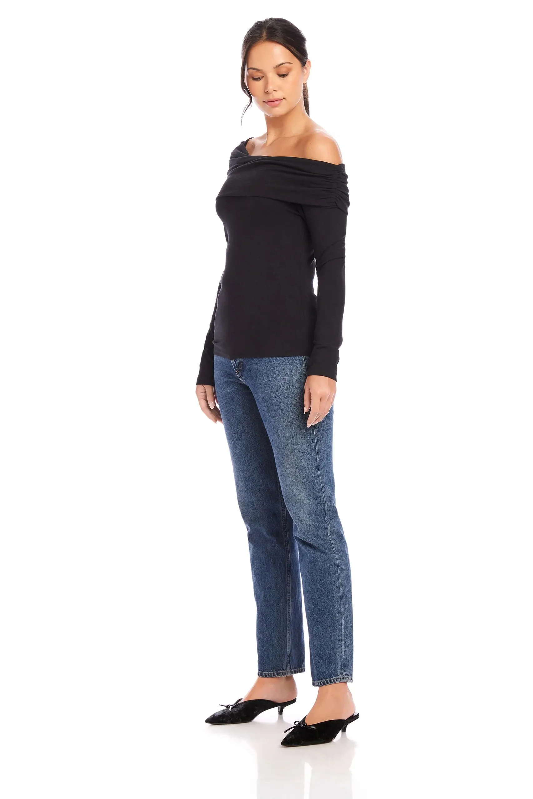 Fifteen Twenty One Shoulder Top