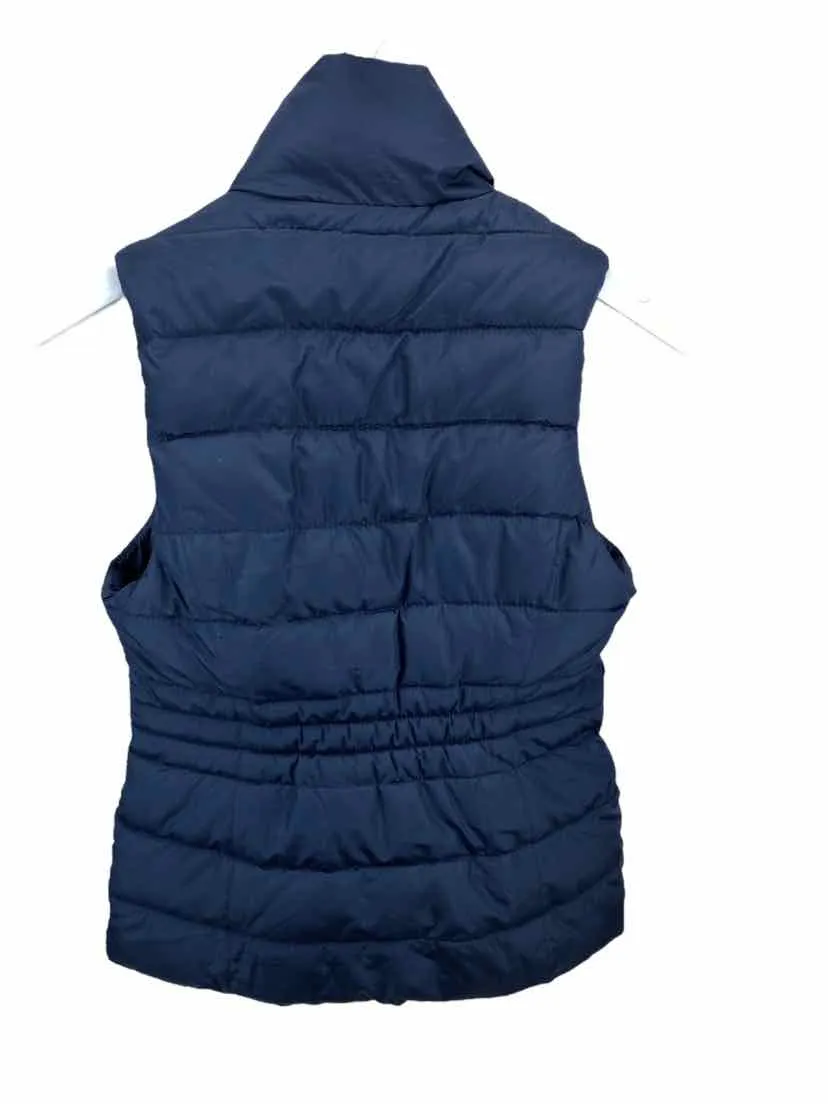 Hollister, Teen Girls' Puffer Vest, Navy, Size XS