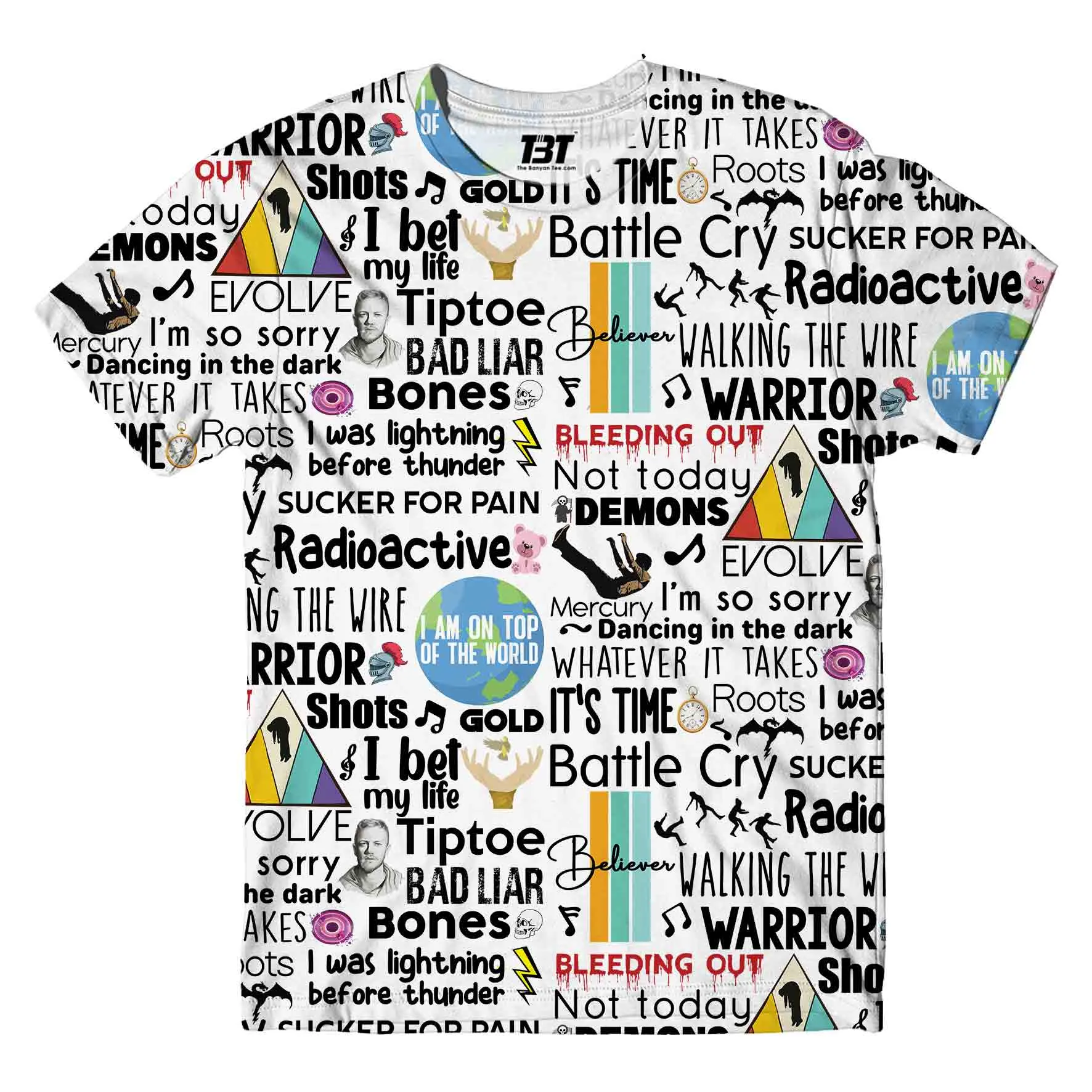 Imagine Dragons AOP T-shirt