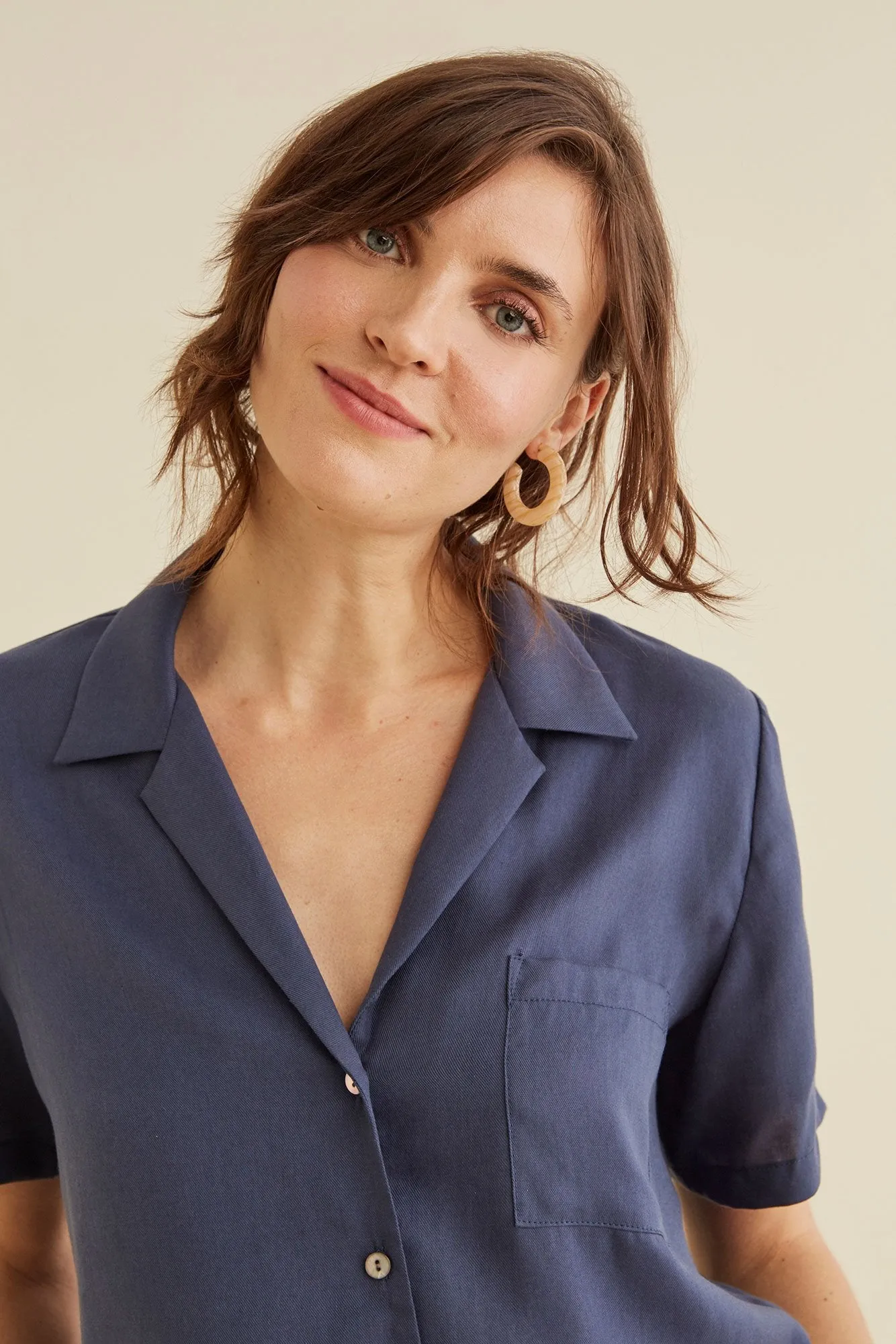 Kit Cropped Shirt