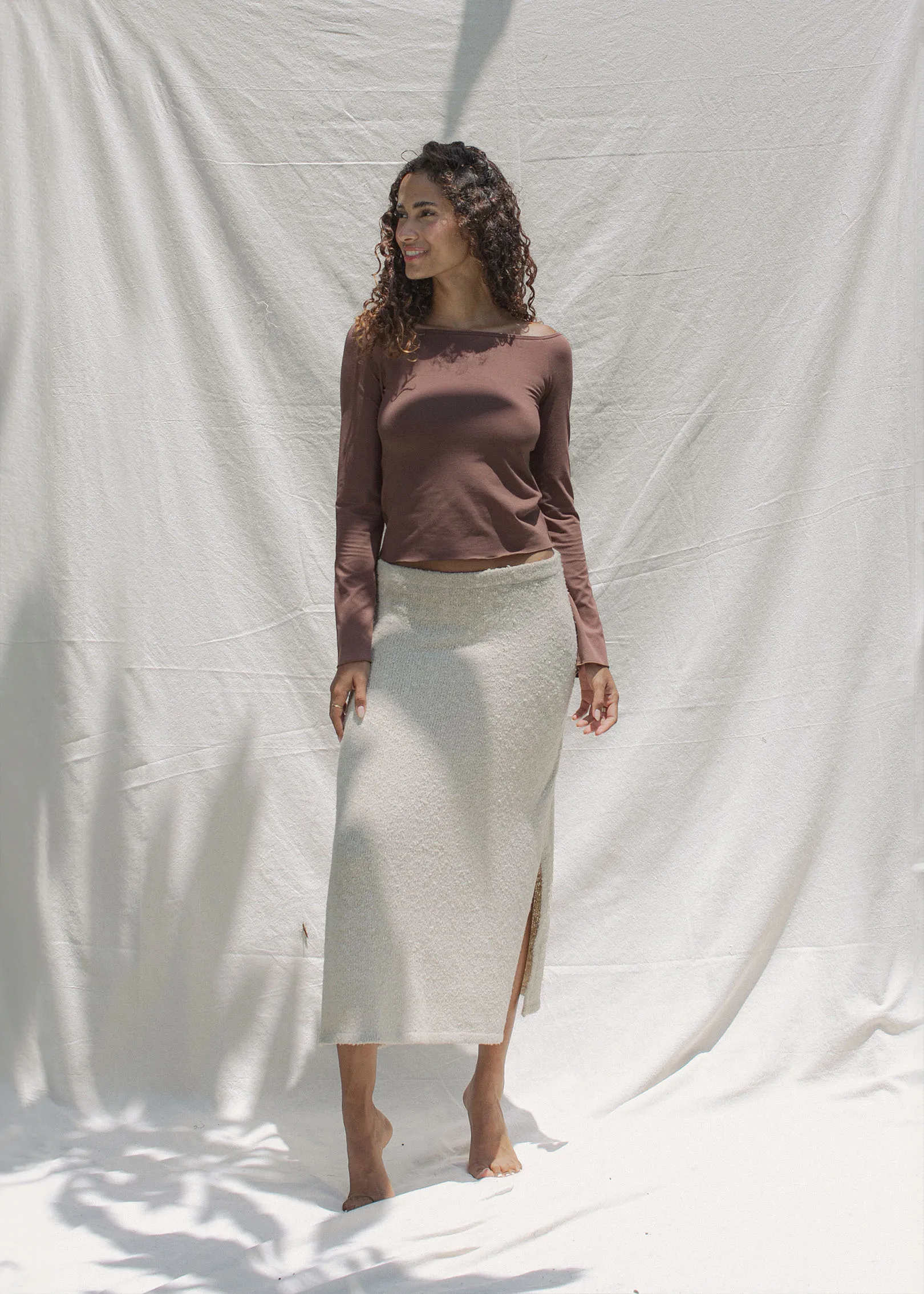 Layla Longsleeve Chocolate