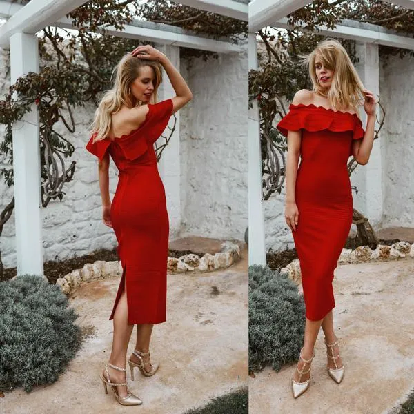 Leonardo Dress | Red