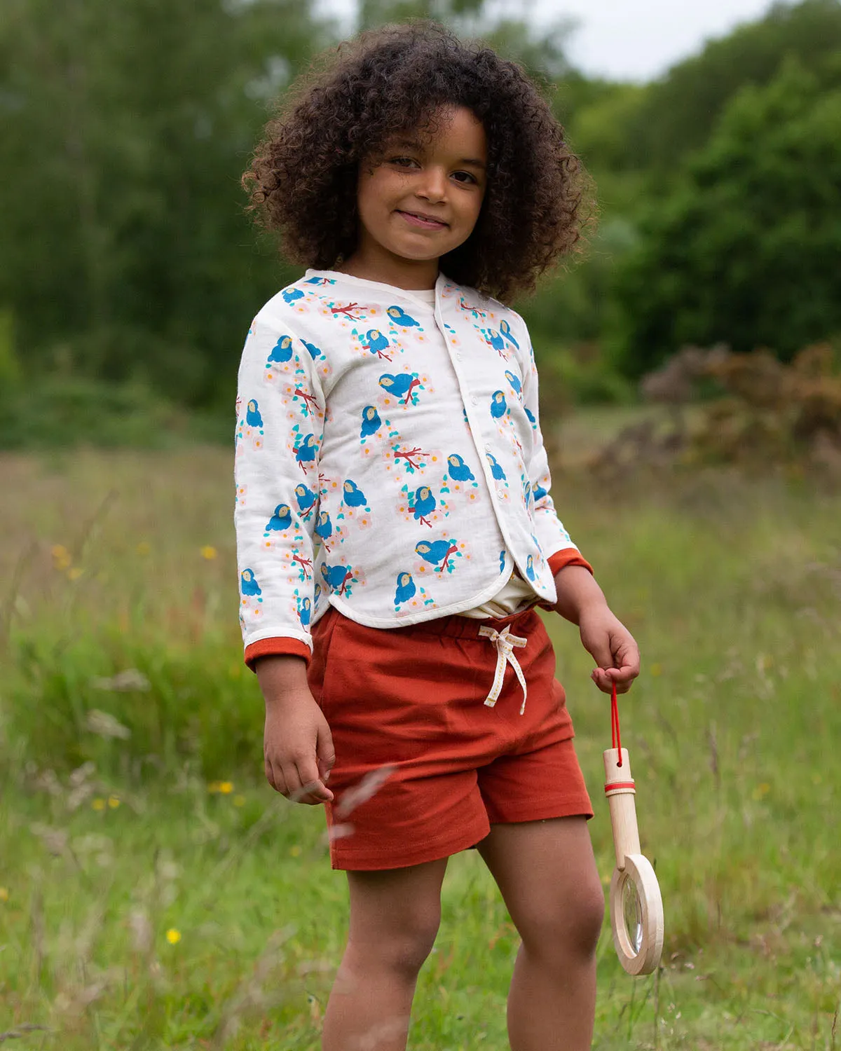 LGR Soft Red By The Sea Twill Shorts