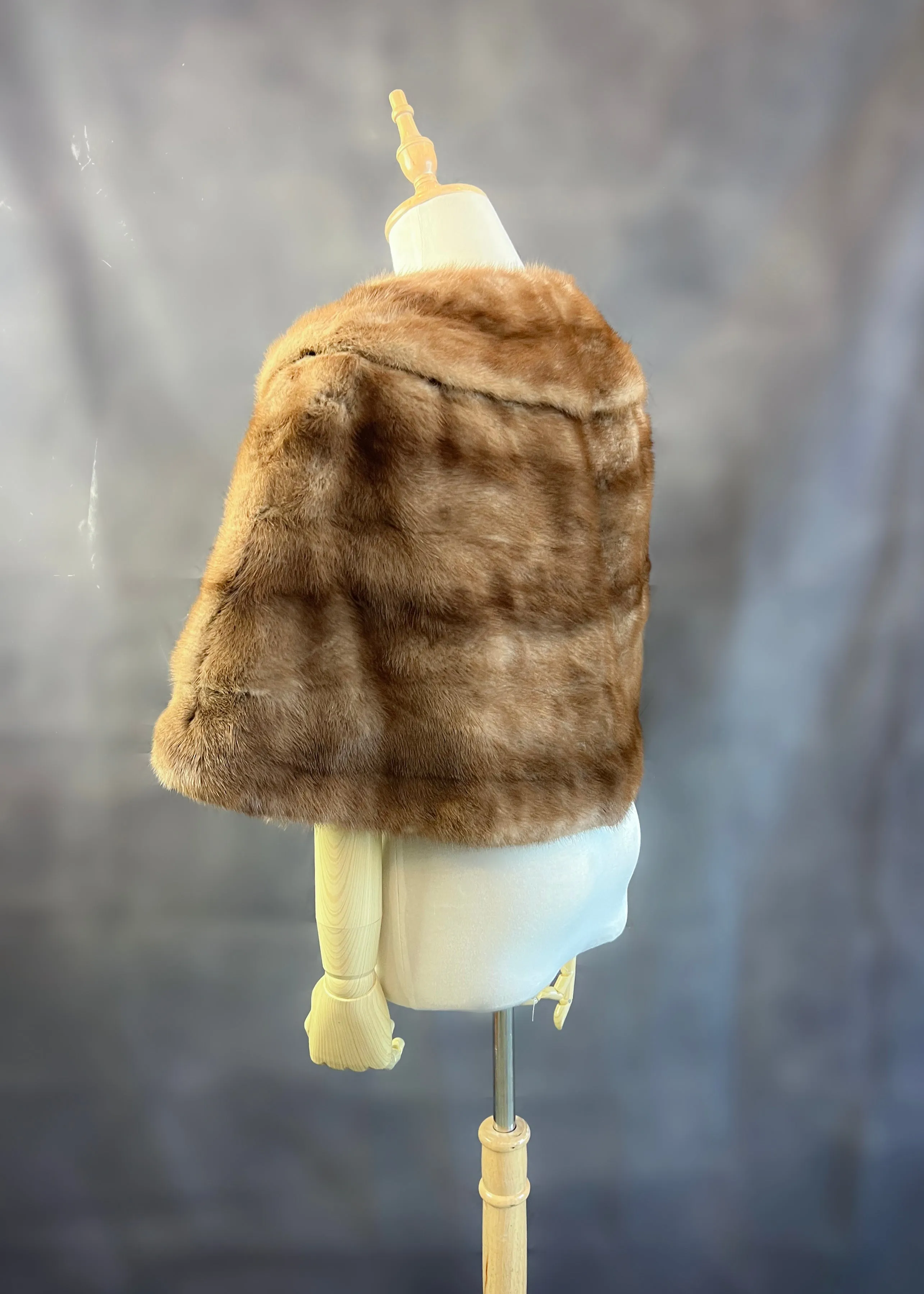 Luxury Real Mink Fur Stole (Mink10)