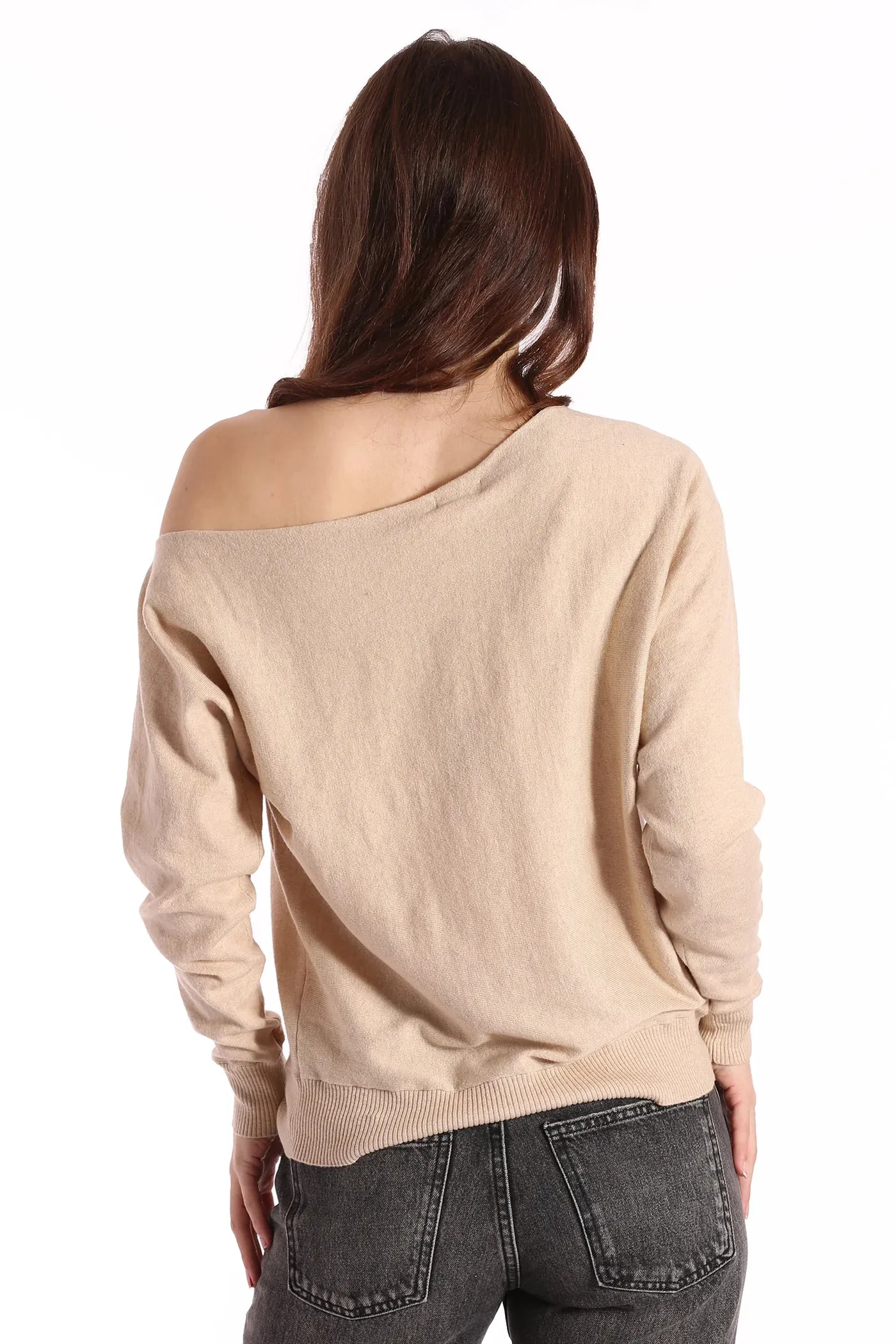 Minnie Rose Cold Shoulder Top