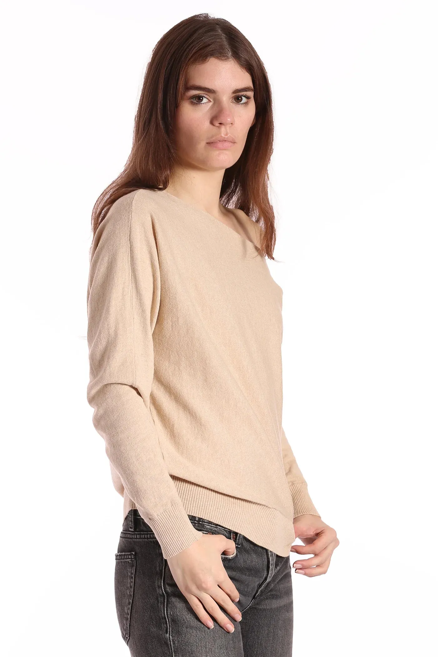 Minnie Rose Cold Shoulder Top