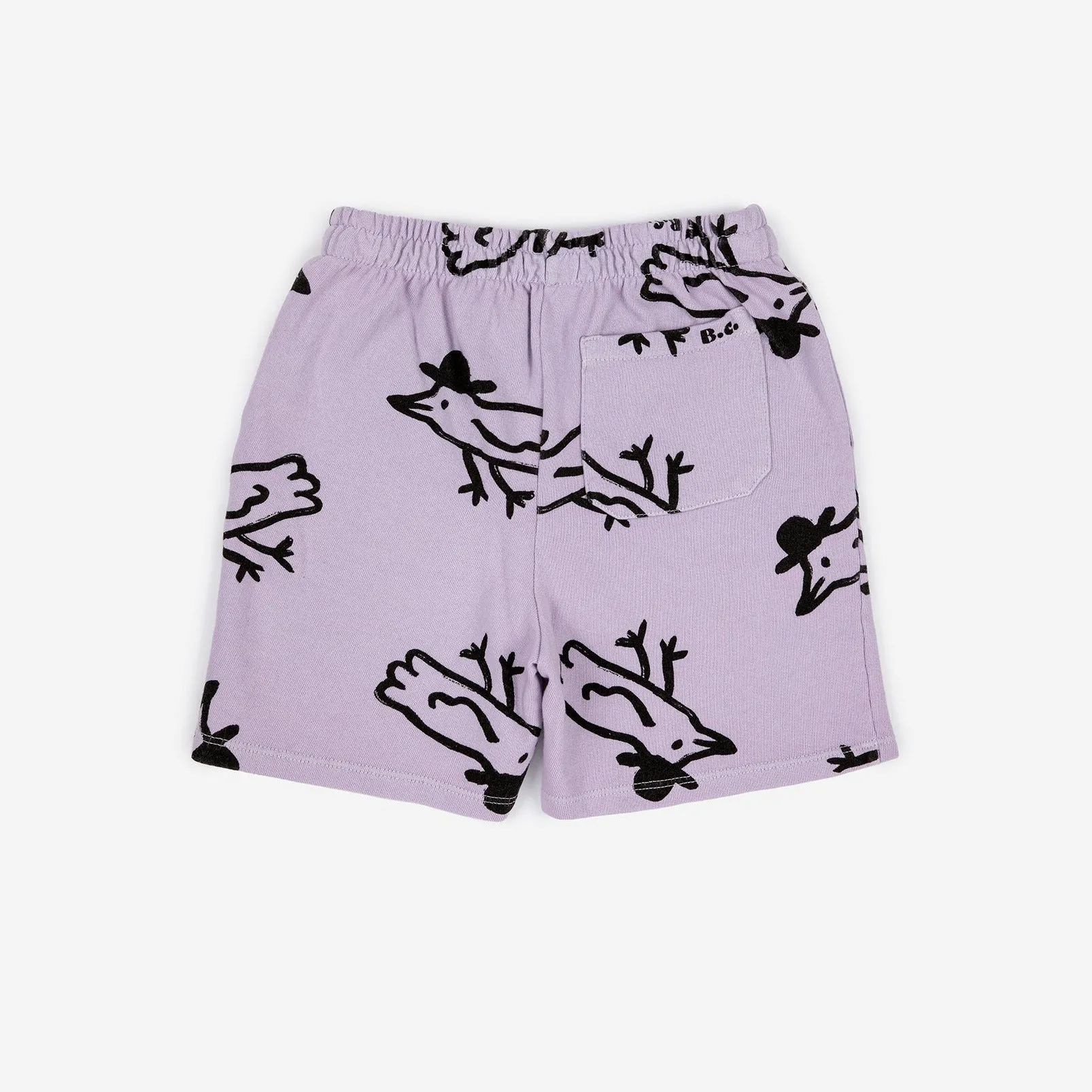 MR BIRDIE ALL OVER BERMUDA SHORTS
