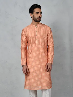 Orange Kurta Set | TULA