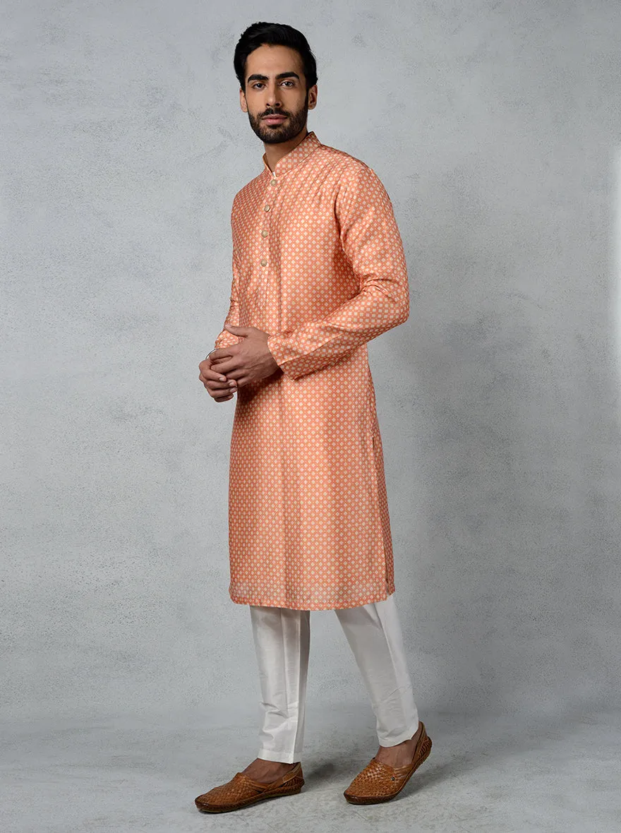 Orange Kurta Set | TULA