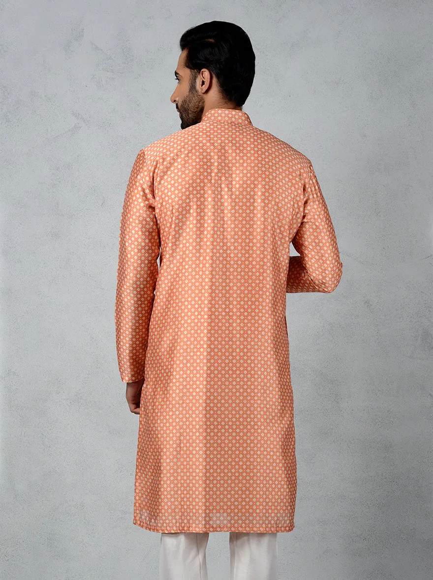 Orange Kurta Set | TULA