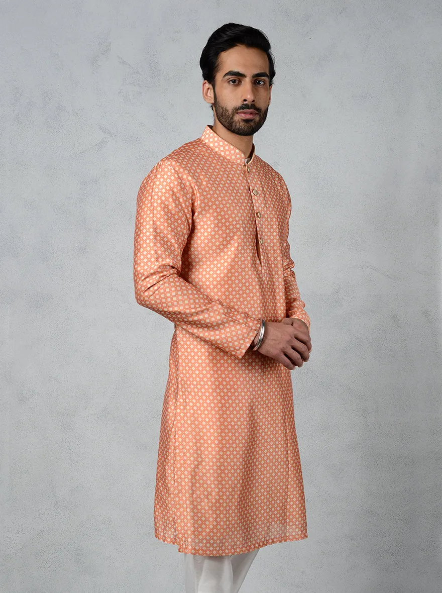 Orange Kurta Set | TULA