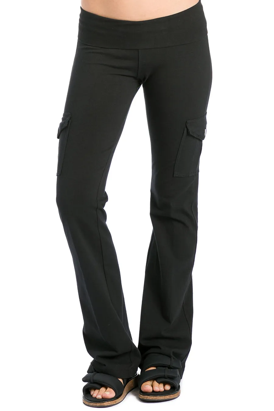Rolldown Cargo Bootleg Flare Pant