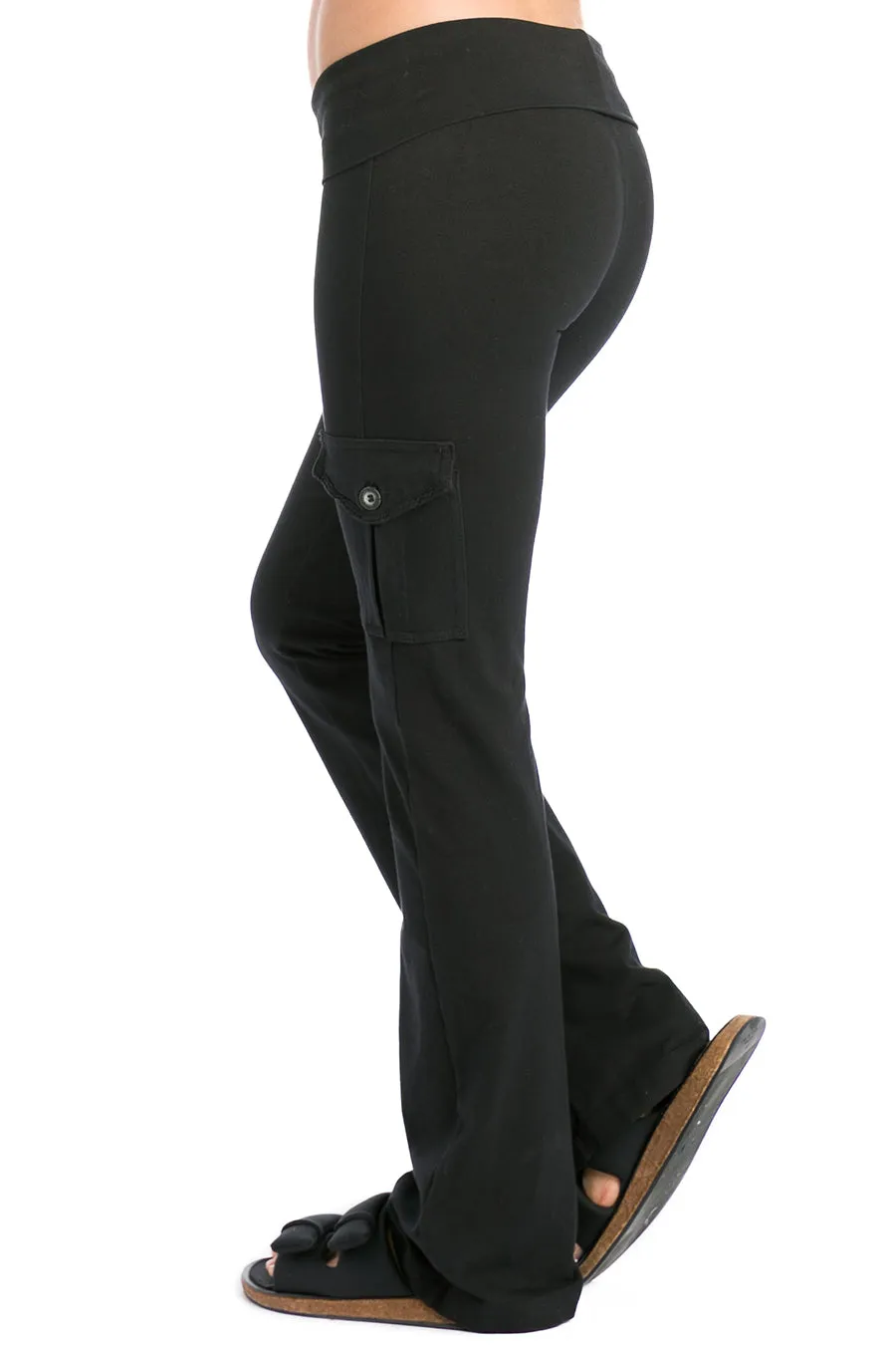 Rolldown Cargo Bootleg Flare Pant