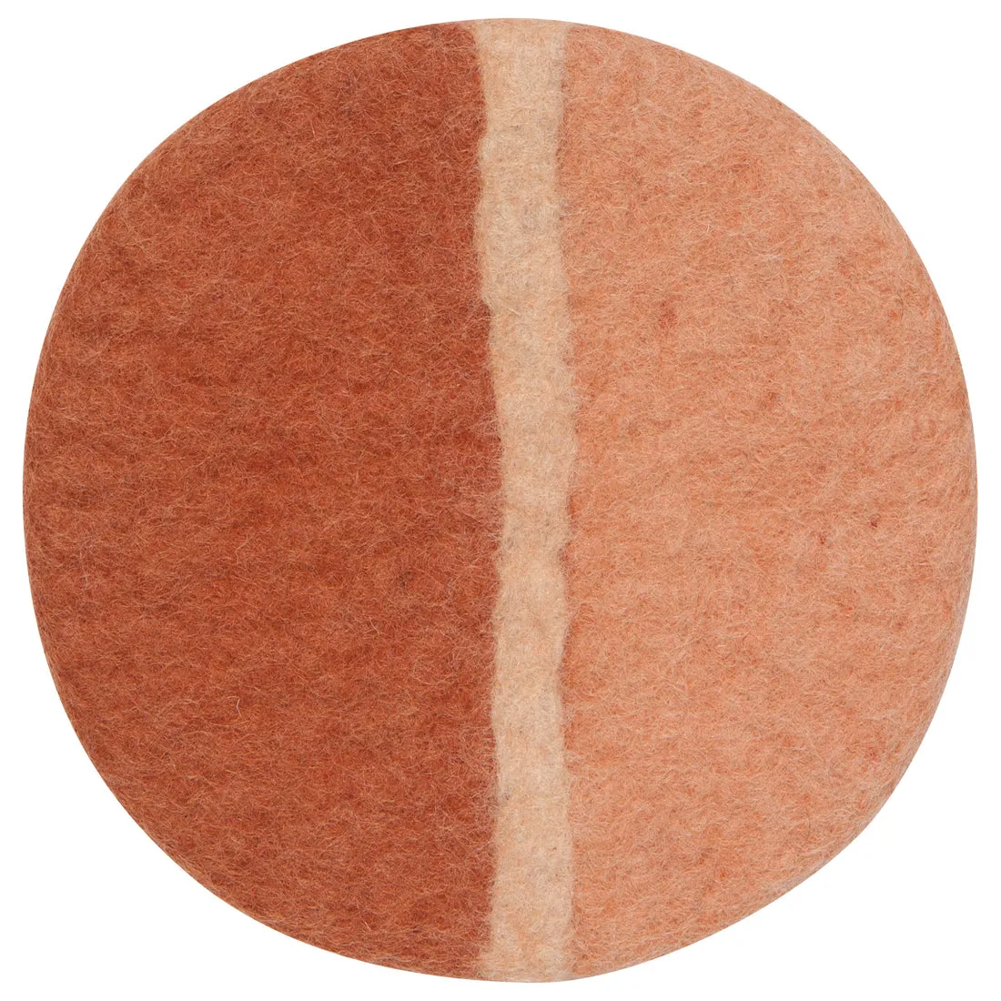 Sienna Felted Wool Trivet by Danica