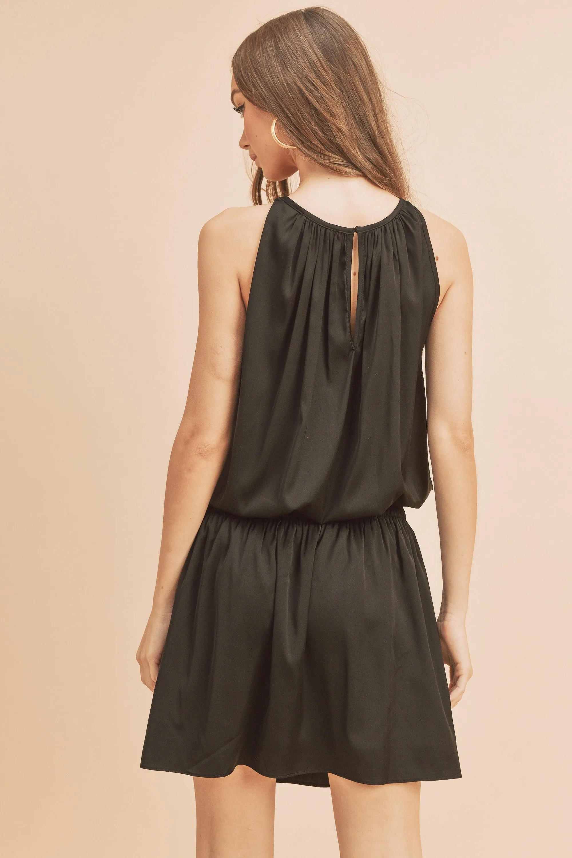 Sleeveless Smocked Dress
