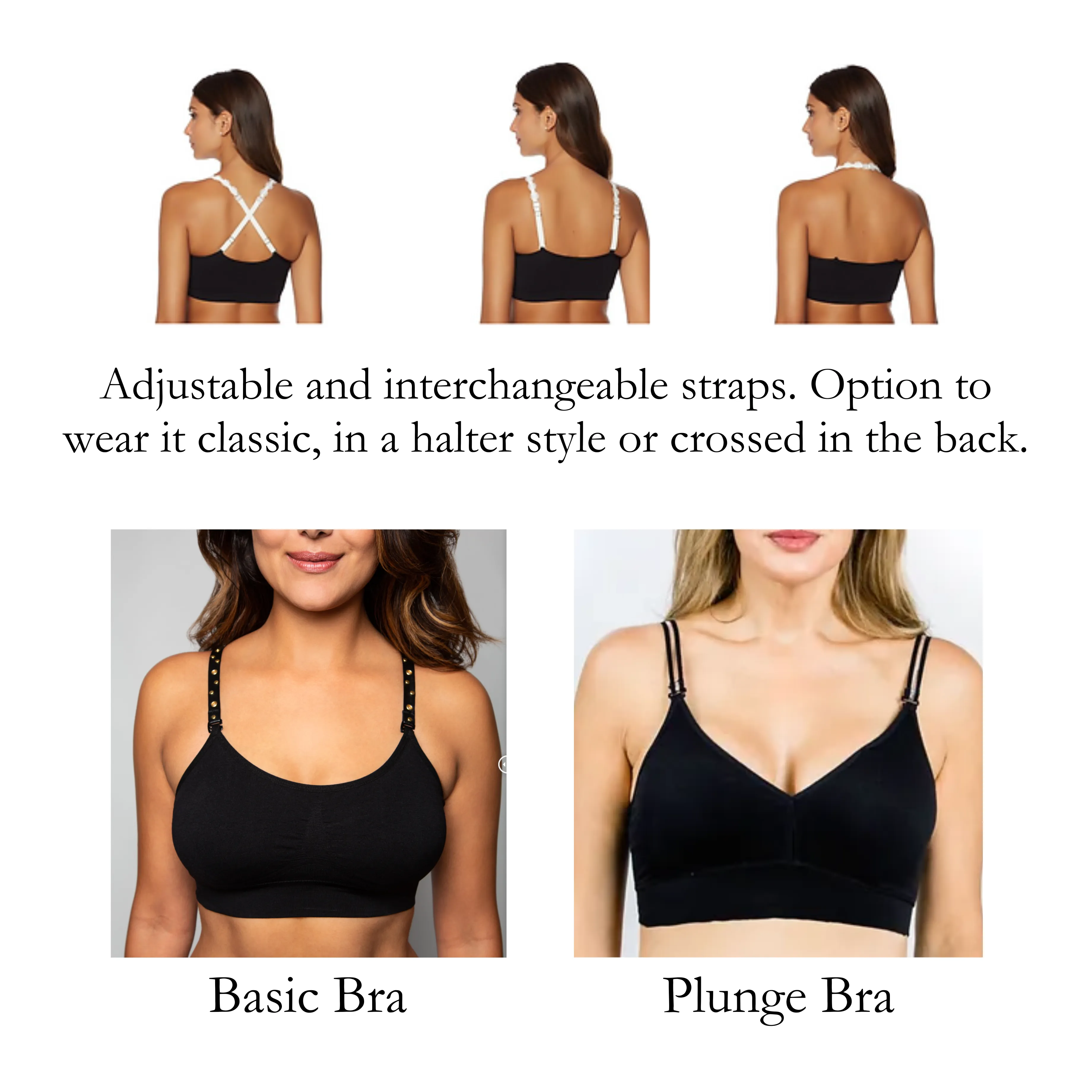 Strap Its Bras with Interchangeable Straps