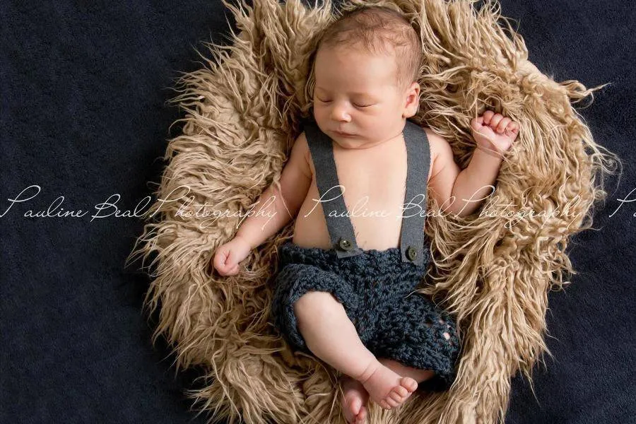 Taupe Curly Alpaca Faux Flokati Fur