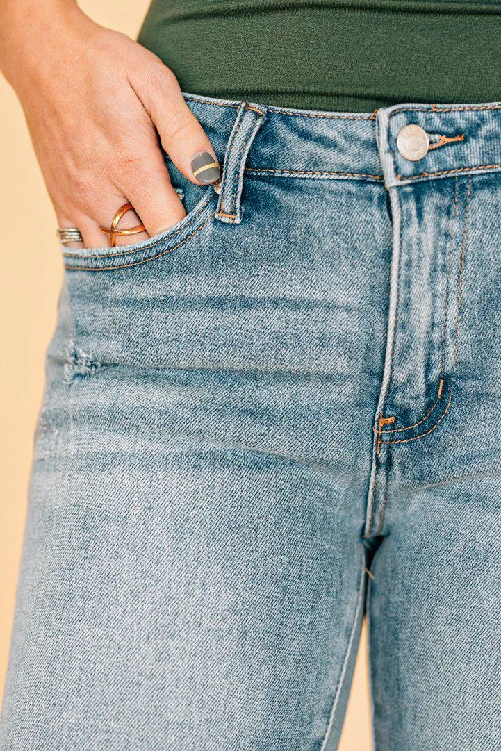 Taylor Bermuda Denim Shorts | Clearance