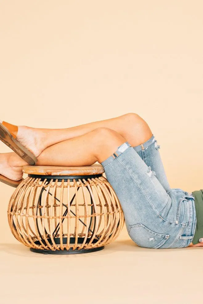 Taylor Bermuda Denim Shorts | Clearance
