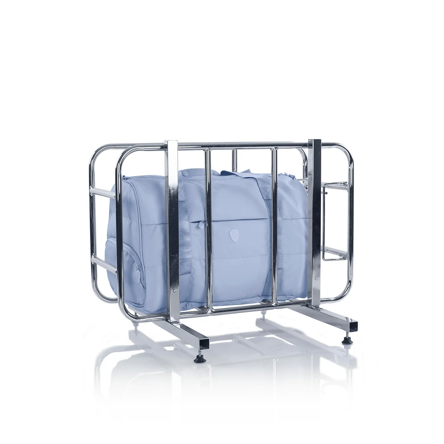 The Puffer Duffel Bag - Light Blue