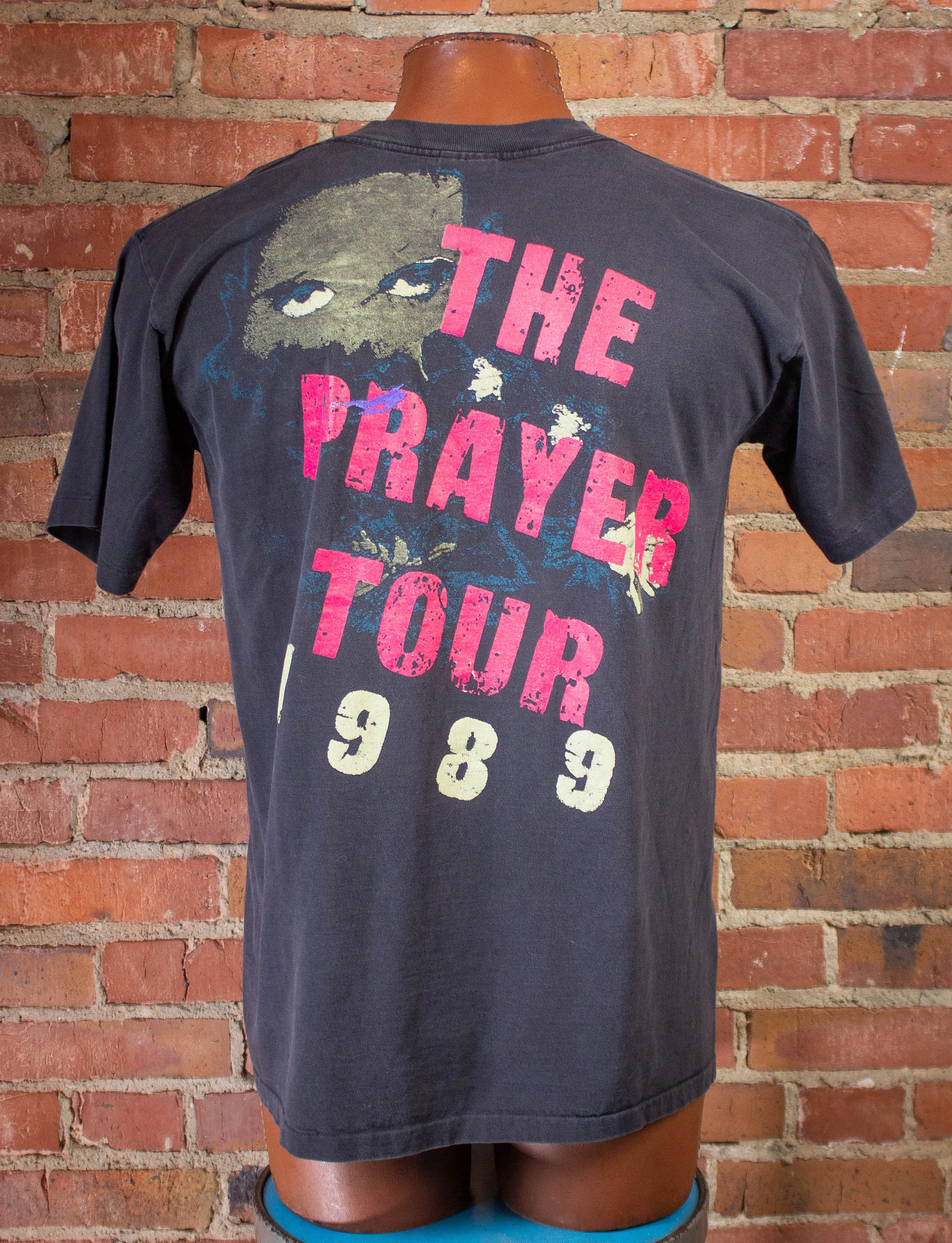 Vintage The Cure Disintegration The Prayer Tour Concert T-Shirt 1989 Large