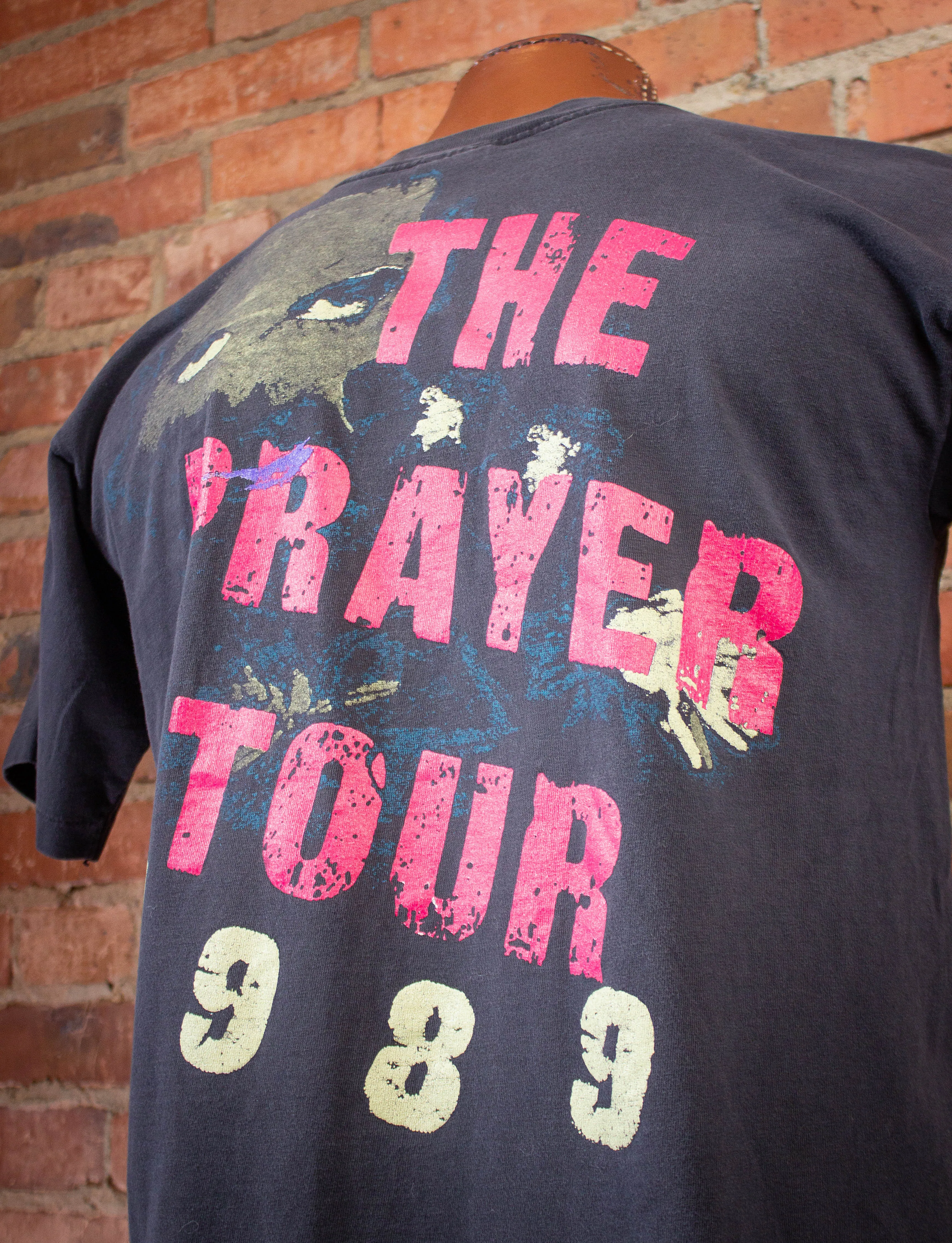 Vintage The Cure Disintegration The Prayer Tour Concert T-Shirt 1989 Large
