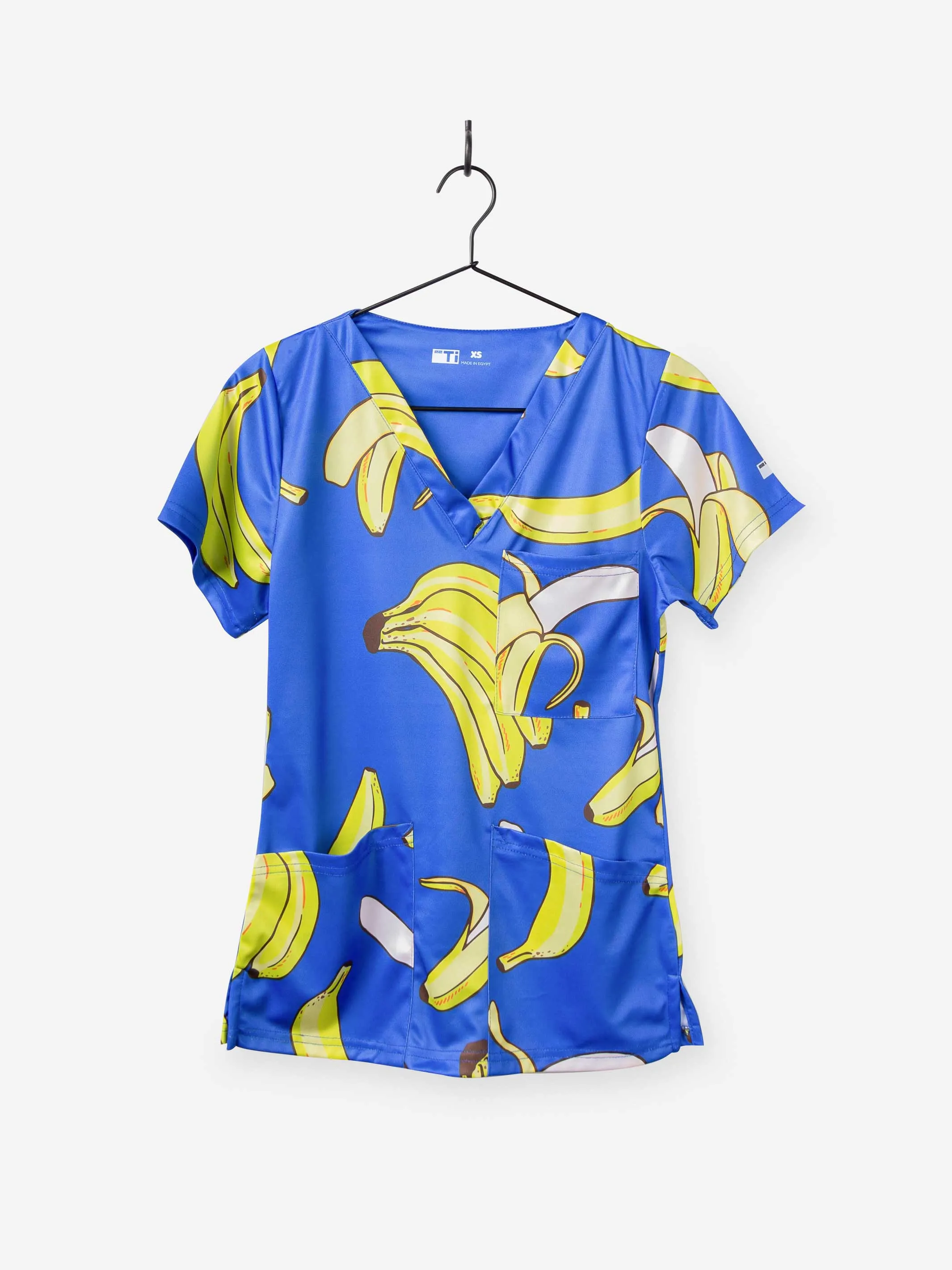 Women's "Gone Bananas" Scrub Top