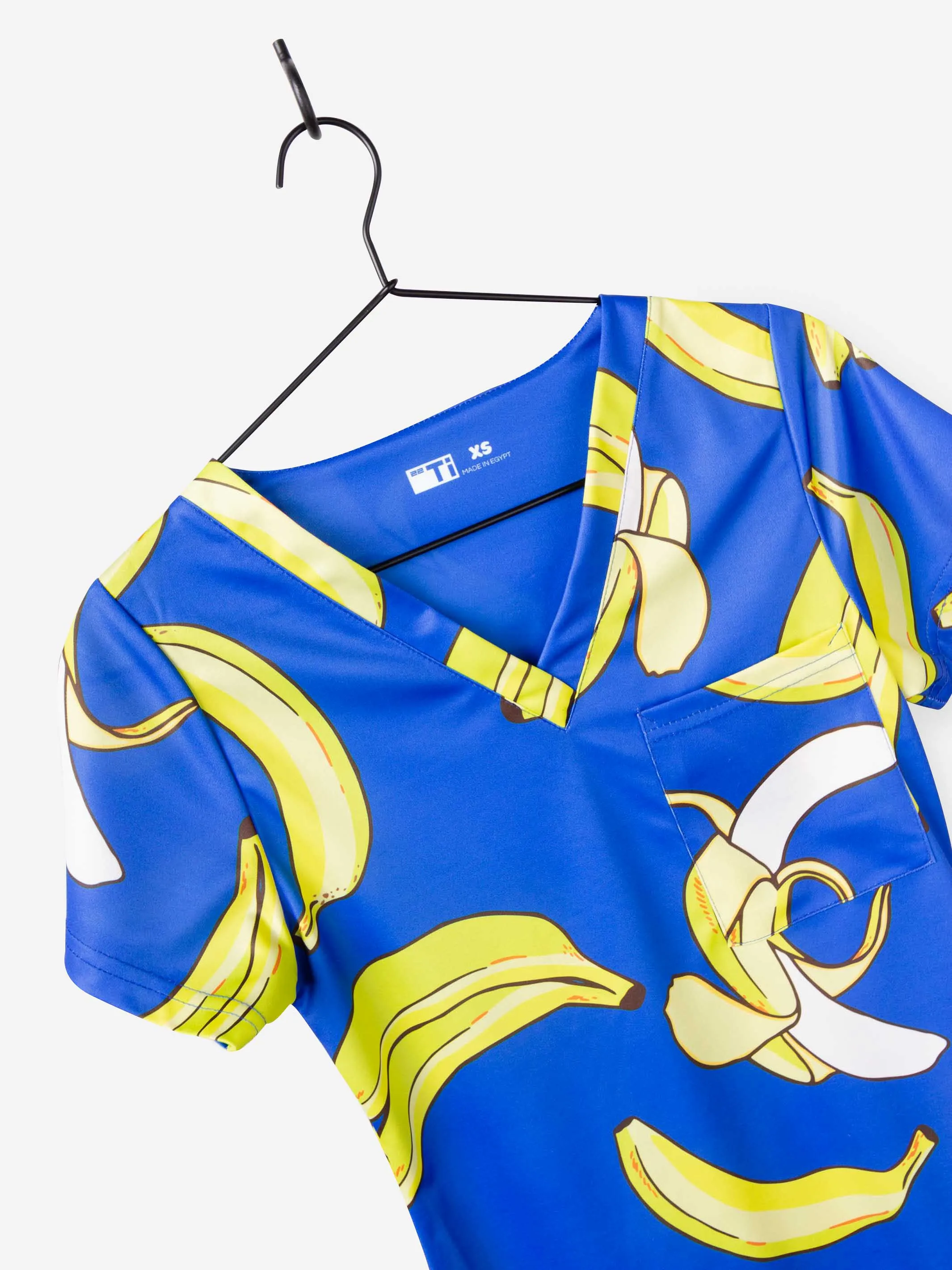 Women's "Gone Bananas" Scrub Top